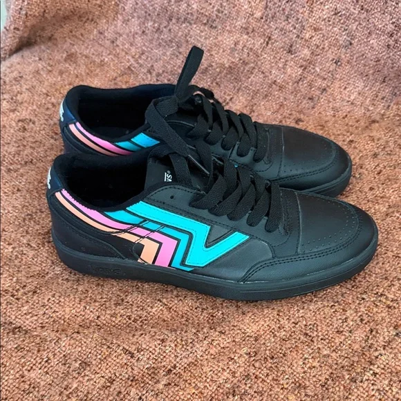 Vans Black Sneakers NWOT - Picture 3 of 6